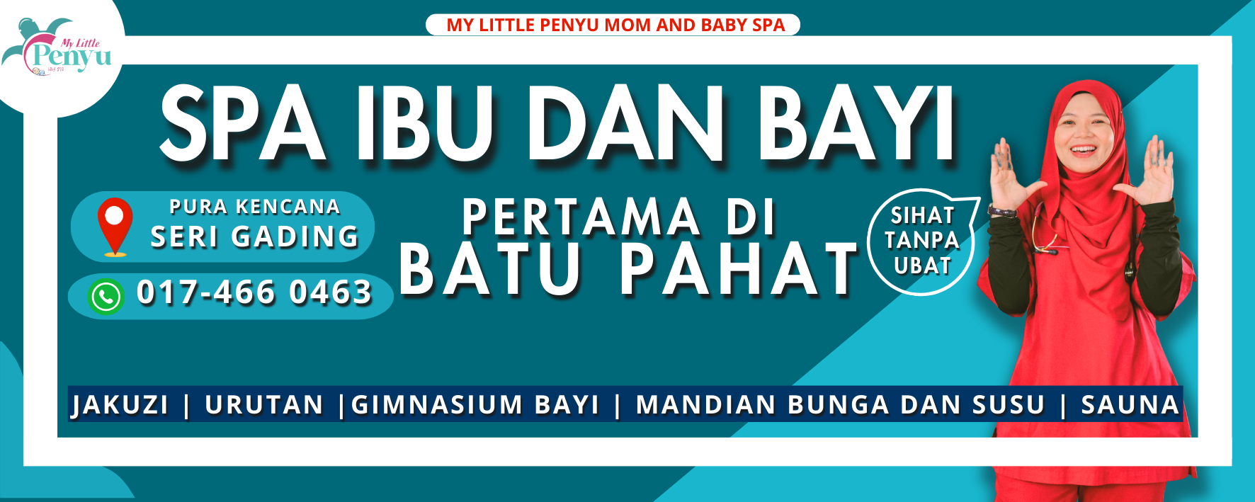 MY LITTLE PENYU BABY SPA (15 x 6 cm)
